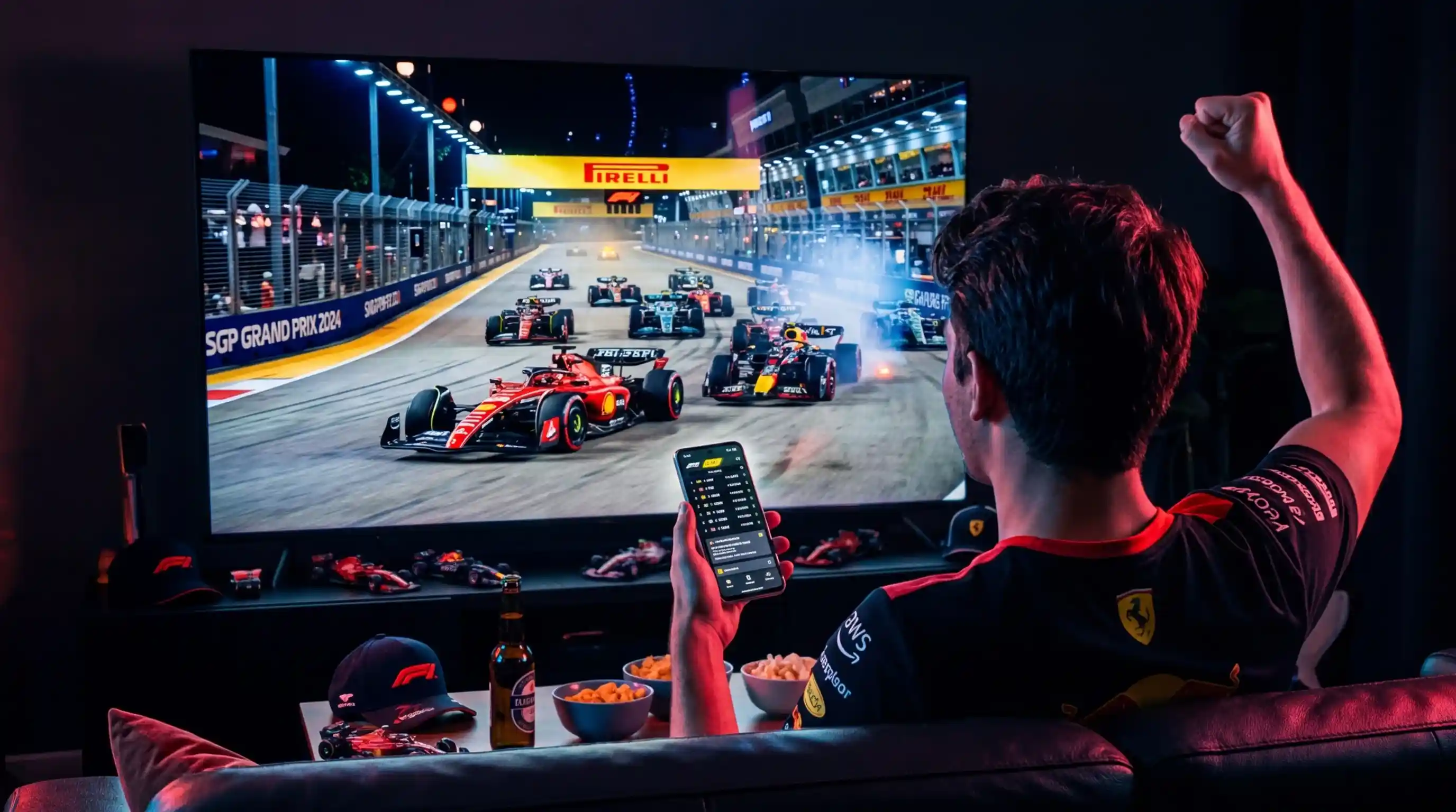 Guía completa para apostar en directo durante las carreras de Fórmula 1